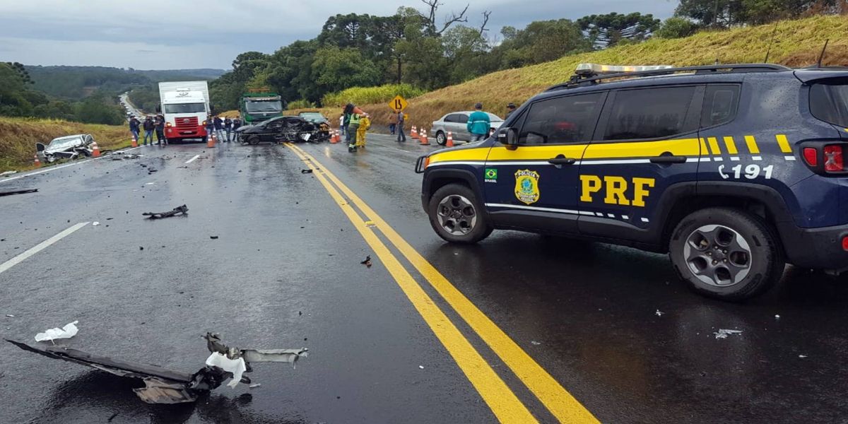 Idosa é a quarta vítima do acidente ocorrido em Teixeira Soares