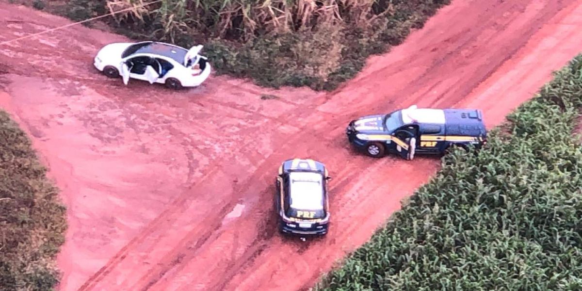 Operação Flagellum: PRF apreende maconha e revólver na região de Guaíra (PR)