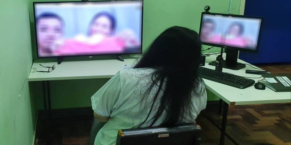 Visitas virtuais são ampliadas no sistema prisional do Paraná