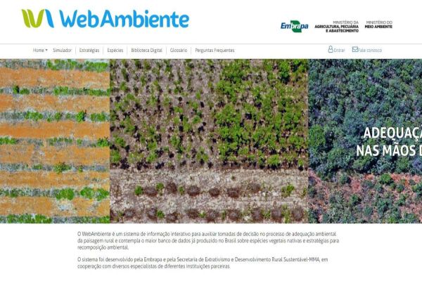 Plataforma online auxilia na adequação ambiental das propriedades rurais