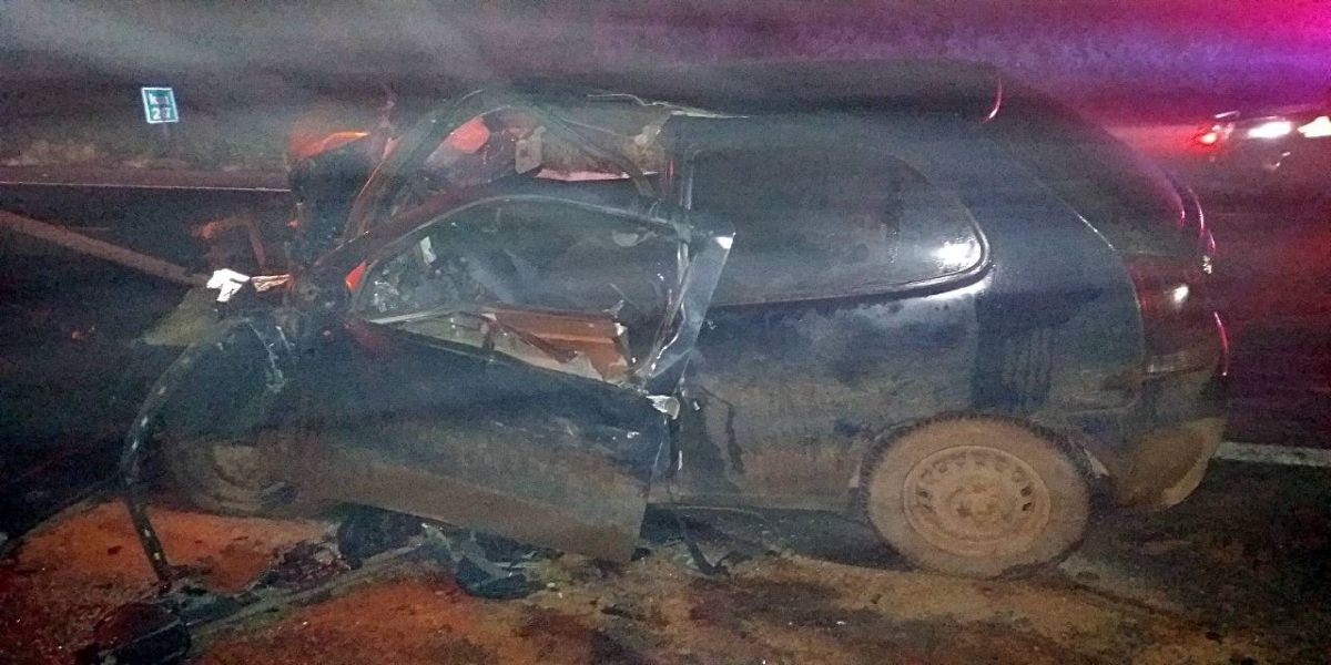 PRF atende grave acidente de trânsito com óbitos em Tibagi