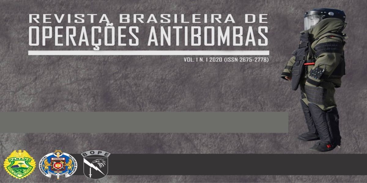 Parceria do BOPE com a APMG resulta na Revista Brasileira de Operações Antibombas