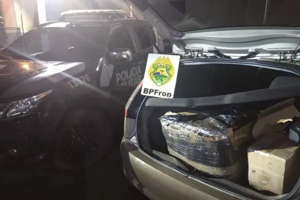 Foto relacionada a notícia: Operação Hórus: BPFron apreende contrabando que acaba de entrar no Rio Paraná