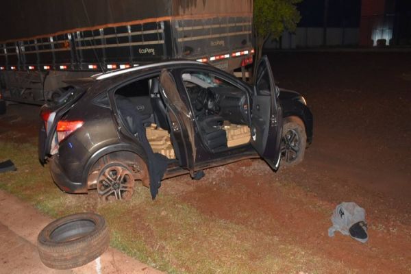 Após perseguição, homem é preso na BR-369 com carga de maconha