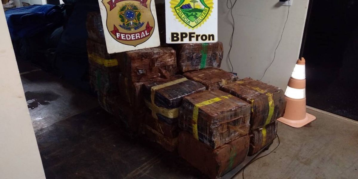 Operação Hórus realiza apreensão de 600kg de maconha