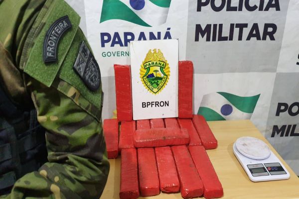Operação Hórus: BPFron apreende 7.800 kg de maconha em Santa Teresa do Oeste