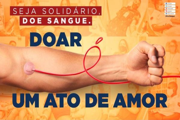 Ministério da Saúde lança nova campanha de doação de sangue 2020