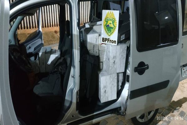 BPFRON realiza a apreensão de 98 caixas de vinho contrabandeados da Argentina