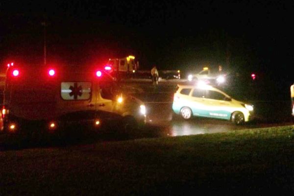 Homem sofre fratura de fêmur após grave acidente na BR-277