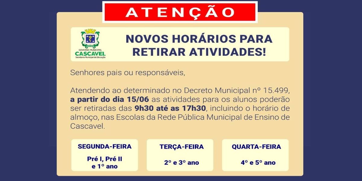 Secretária de Educação orienta sobre entrega das Atividades Remotas e prevenção à Covid-19