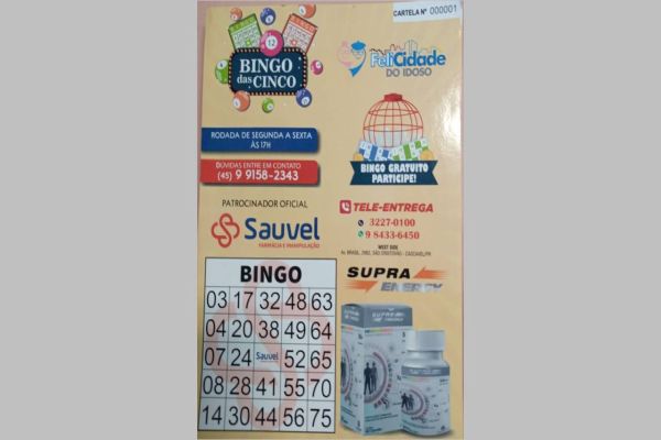 Bingo virtual tem mais de 200 idosos inscritos