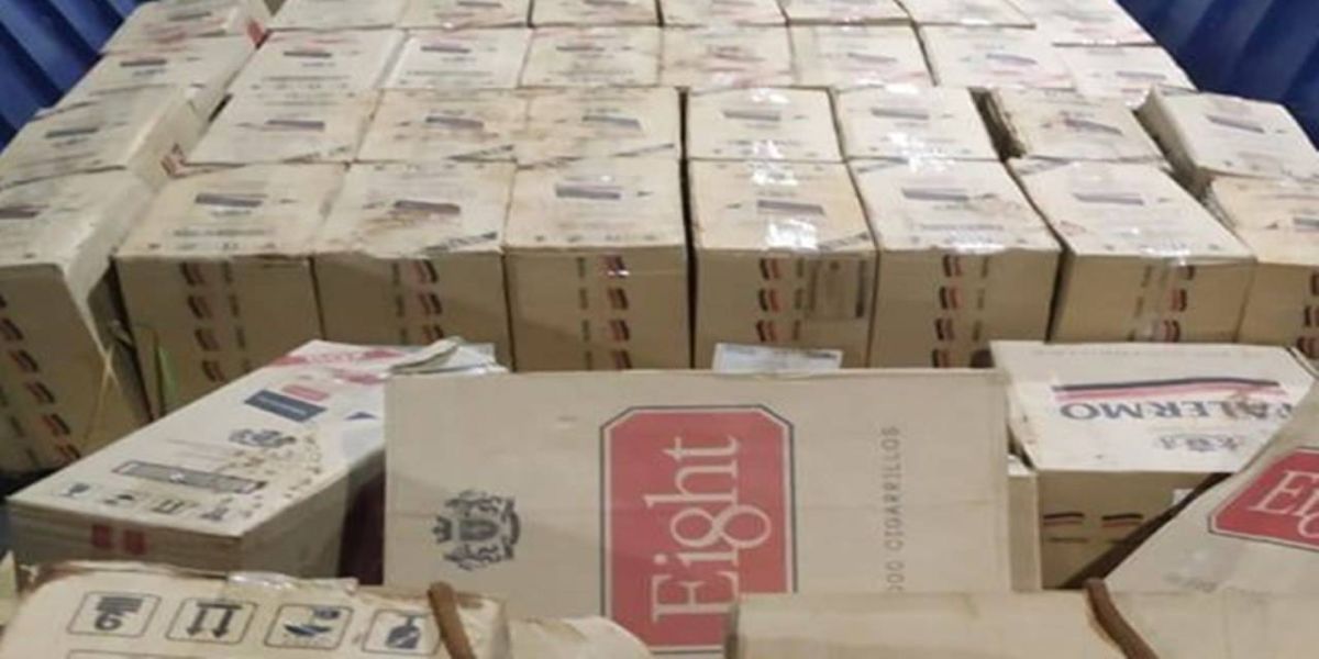 Operação Hórus: realiza a apreensão de veículo carregado com cigarros paraguaios