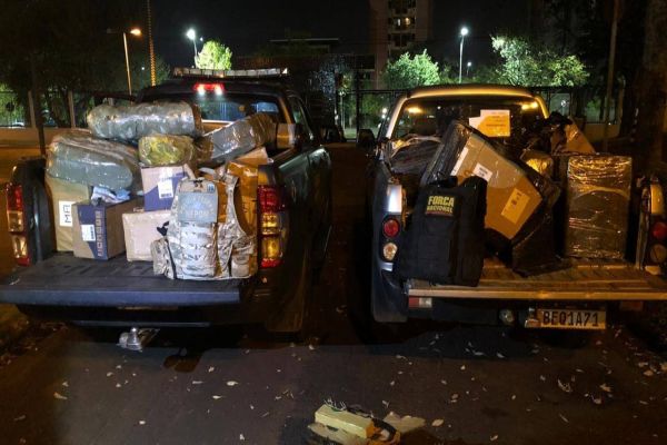 Operação Hórus apreende diversos materiais contrabandeados do Paraguai e detêm mulher em Foz