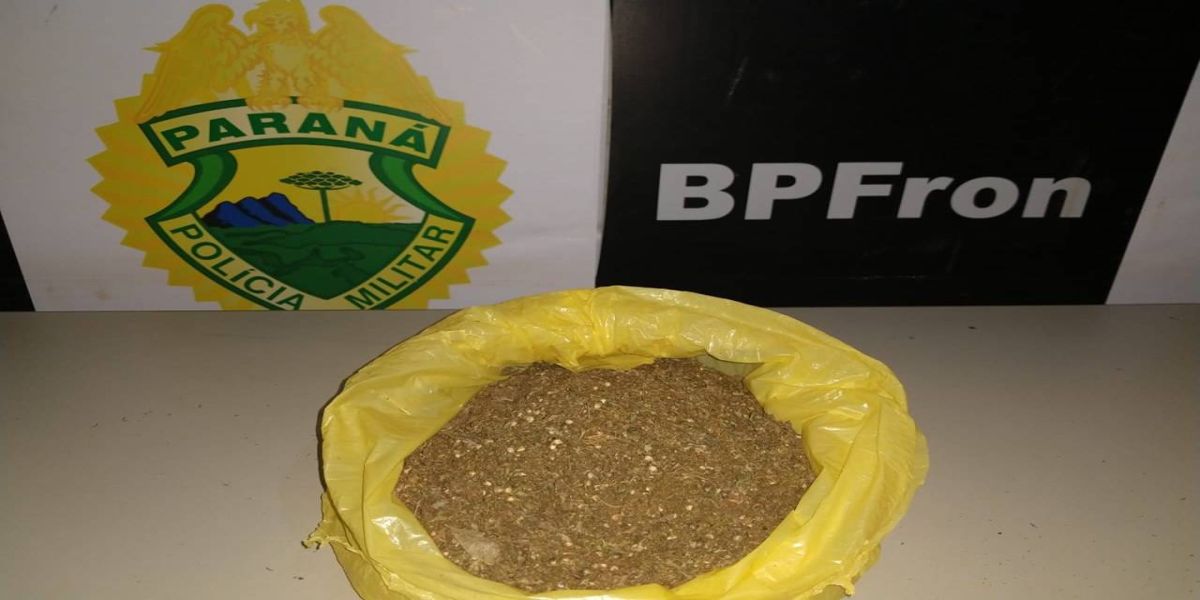 Ação Hórus: BPFron apreende maconha em Guairá