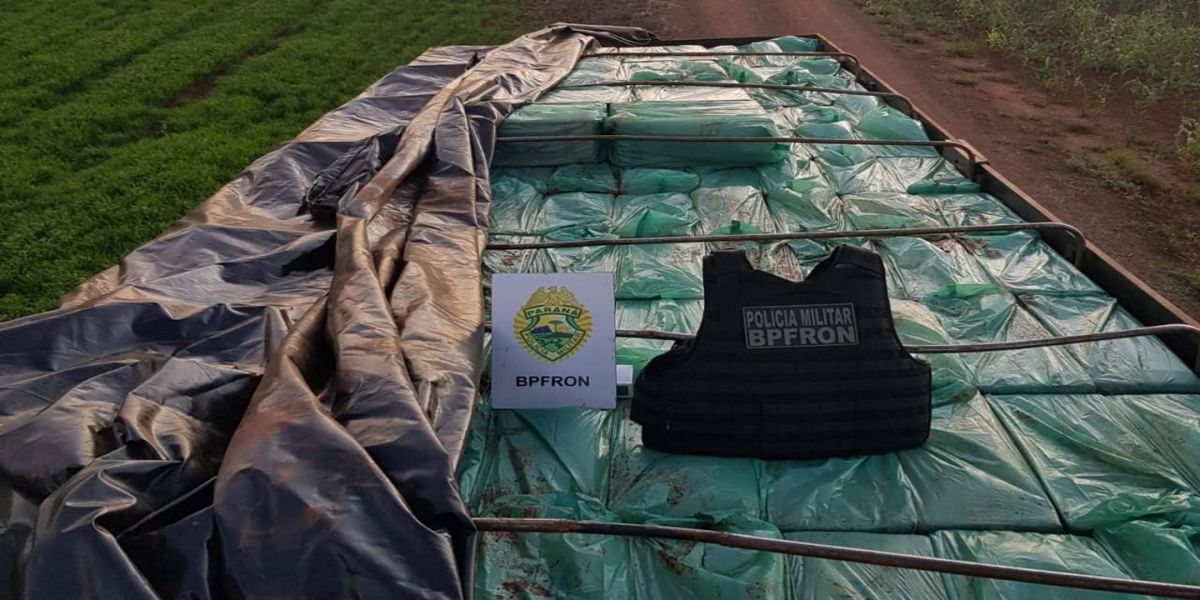 Operação Hórus: BPFron apreende caminhão carregado com cigarro em Vera Cruz do Oeste