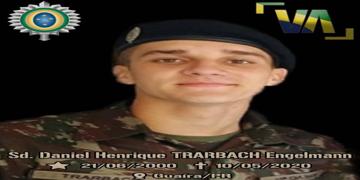 Soldado do Exército que morreu em combate no Rio Paraná, será homenageado em Brasília