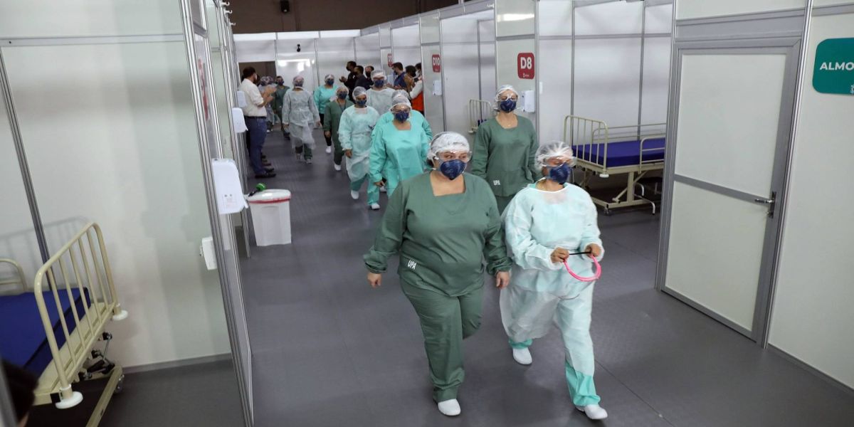 Hospital de Campanha ultrapassa 300 atendimentos na primeira semana de atividades