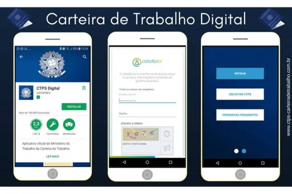 Foto relacionada a notícia: Trabalhadores podem buscar vagas e seguro-desemprego pela internet