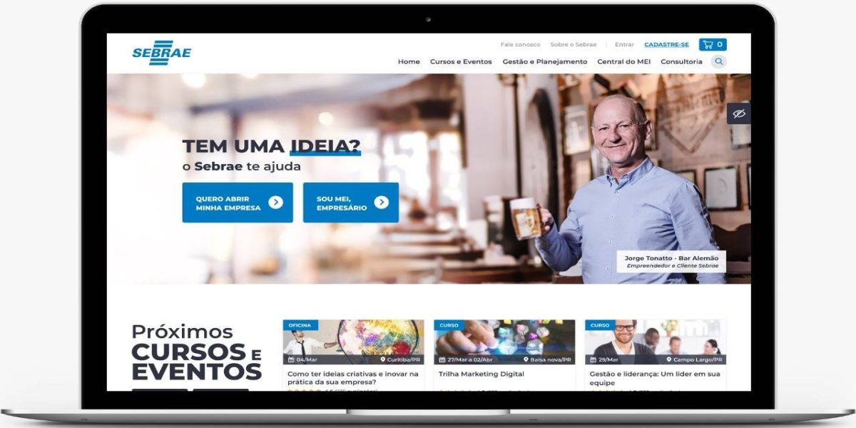 Sebrae/PR lança novo portal com conteúdo relevante para enfrentar a crise