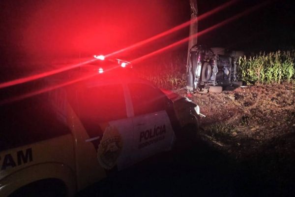 PRE Cascavel recupera veiculo com alerta de roubo na PR-491