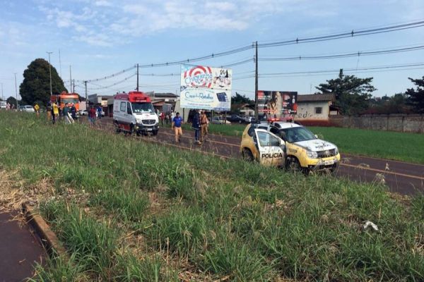 Após fugir da polícia, condutor de Jetta provoca acidente em Assis Chateaubriand