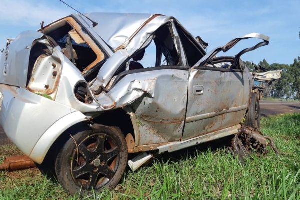 Após acidente grave, homem morre na BR-272 em Francisco Alves