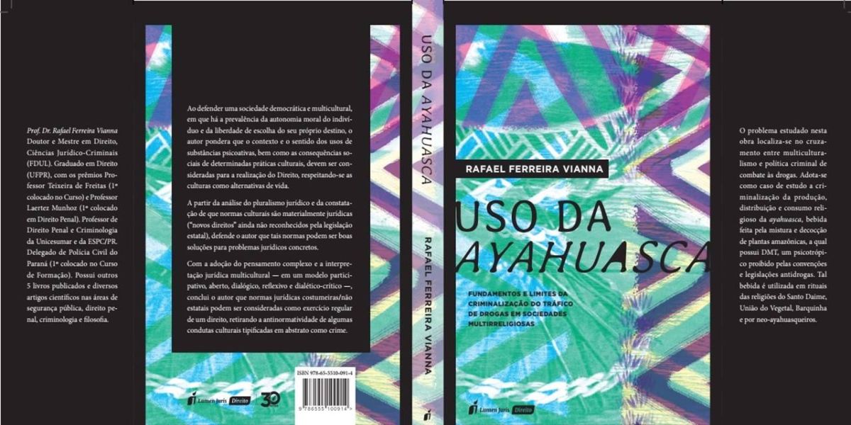 Delegado da PCPR lança livro sobre fundamentos e limites do uso da ayahuasca