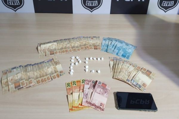 DENARC e NOC apreendem cocaína em bar de Cascavel