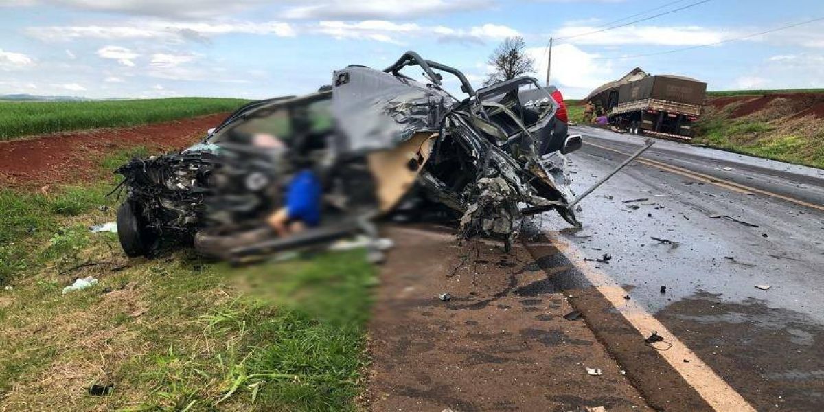 Filho mata o próprio pai com golpe de faca no peito e morre em acidente durante fuga