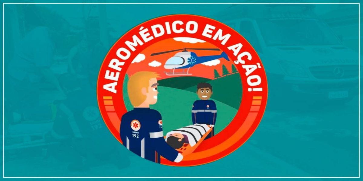 Helicóptero do Paraná Urgência realiza transferência de paciente de 61 anos à Uopeccan em Cascavel