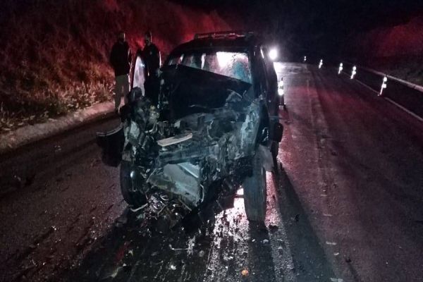 Homem de 26 anos morre em colisão traseira na BR-163 em Santa Tereza do Oeste