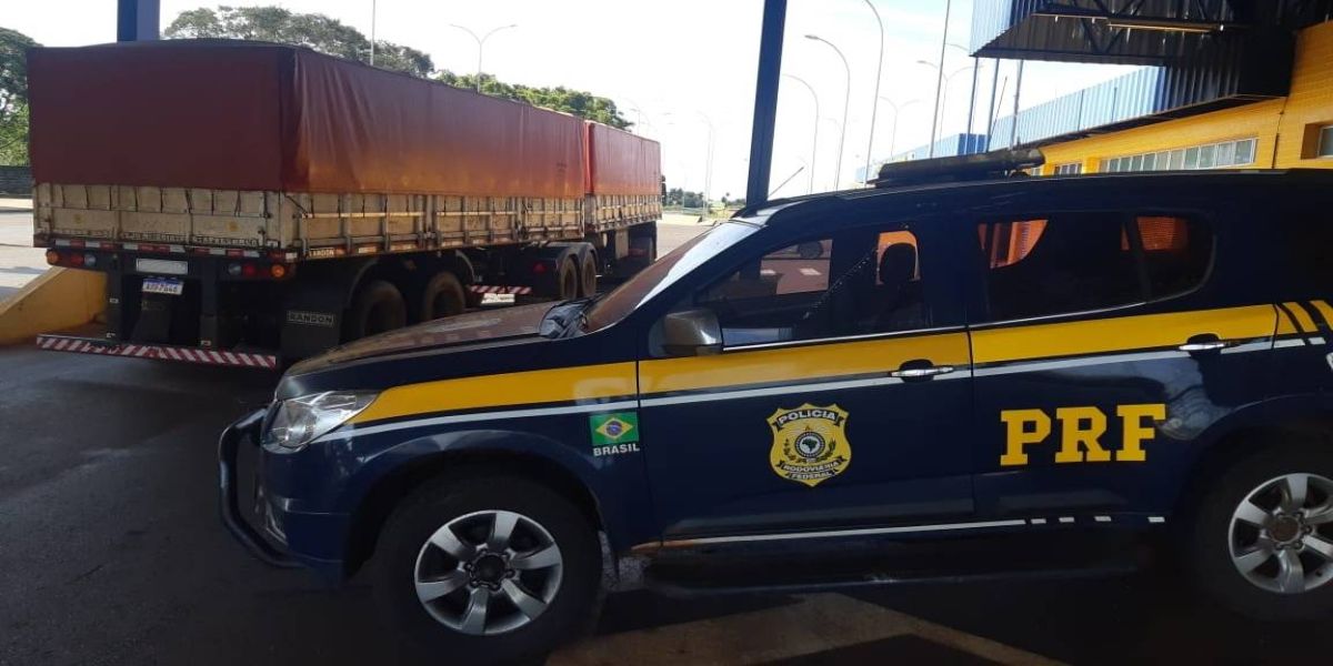 Após fiscalização da PRF, carreta leva multa de mais de 41 mil reais
