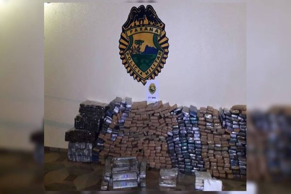 PM intercepta mais de meia tonelada de maconha no Sudoeste do estado