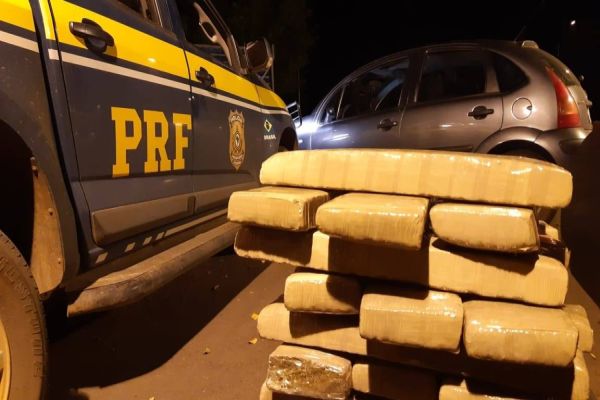 PRF prende três homens por tráfico de drogas na divisa dos Estados do PR e MS