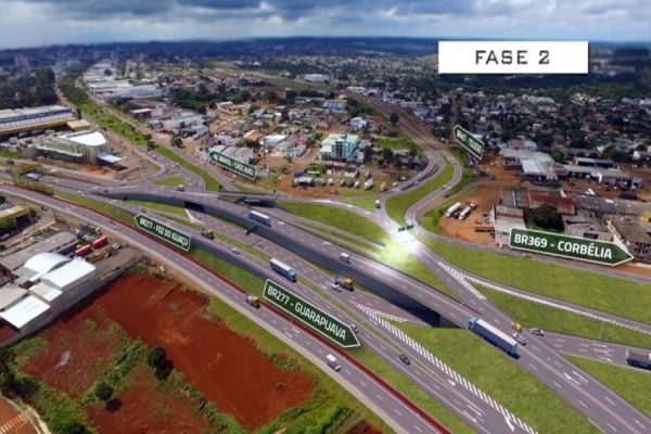 Ordem de serviço do Trevo Cataratas sai segunda-feira