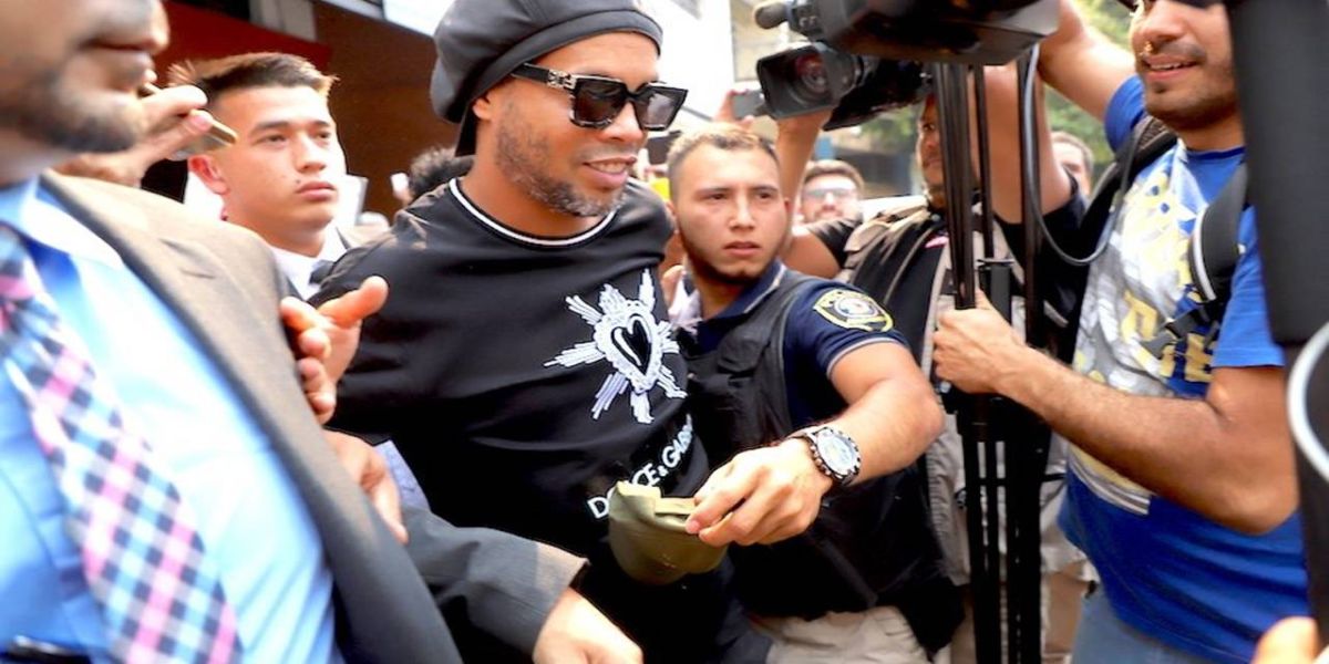 MP do Paraguai pede suspensão de processo contra Ronaldinho Gaúcho