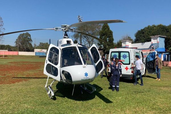 Homem de 55 anos é transferido de Pitanga para Cascavel