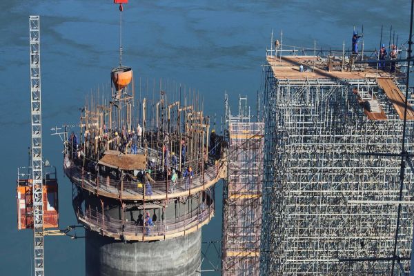 Governador destaca evolução das obras na Ponte da Integração