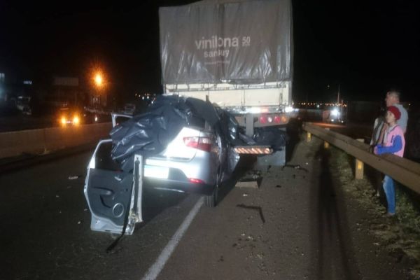 Morre segunda vítima de gravíssimo acidente na PRC-467