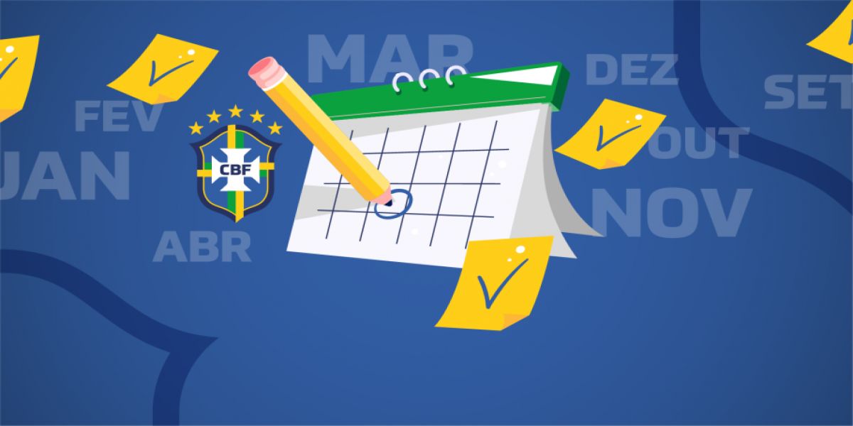 CBF publica calendário das competições do ano que vem