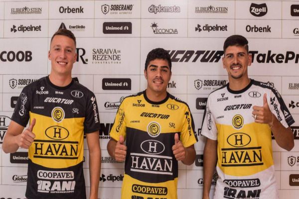 FC Cascavel apresenta três novos reforços para a disputa do Brasileirão da Série D