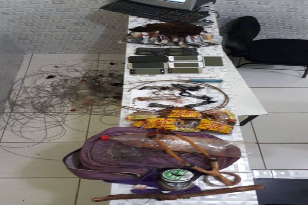 Ação integrada impede entrada de diversos ilícitos em Penitenciária de Cascavel