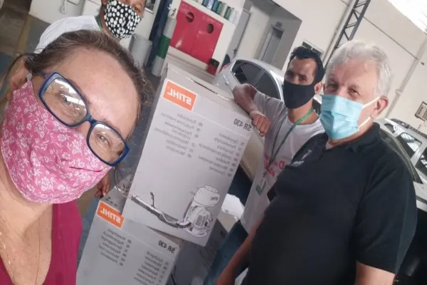 Foto relacionada a notícia: Secretaria de Saúde recebe novos equipamentos para aplicação de inseticida