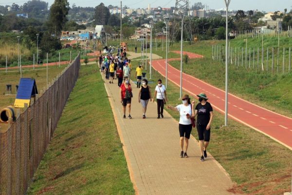 Caminhada celebra a Independência do Brasil