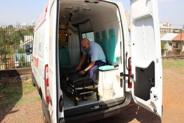 Mais de 580 deslocamentos por ambulâncias do município são realizados todos os meses