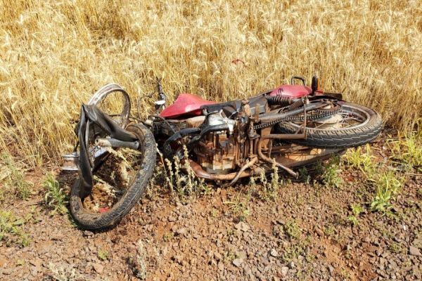 Homem de 67 anos morre em gravíssimo acidente de trânsito na Barra Bonita em Três Barras do Paraná