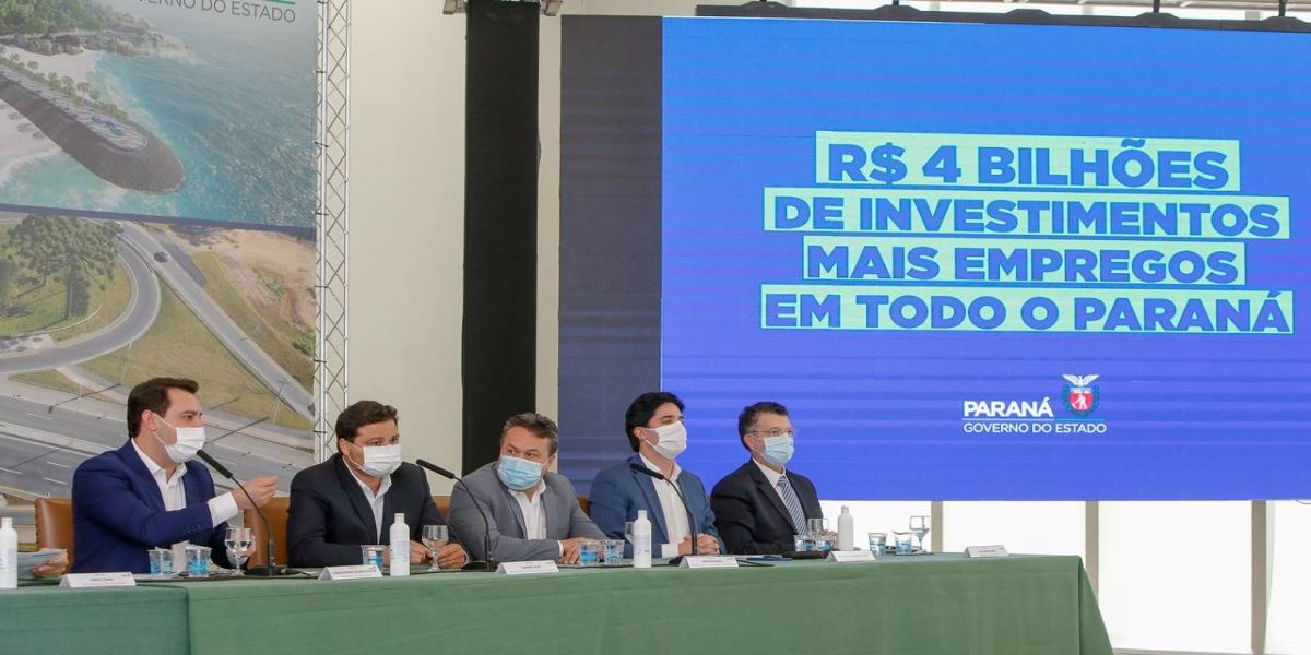 Governador anuncia programa de R$ 4 bilhões em obras de infraestrutura