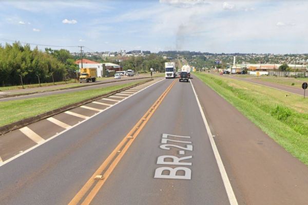 Novos trechos das vias marginais da BR-277 estarão em obras a partir de segunda-feira (21)