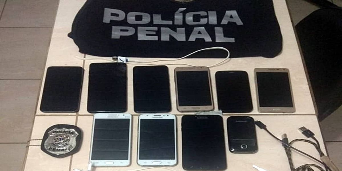 Em dois dias, Depen em Ponta Grossa apreende maconha, 20 celulares e três serras