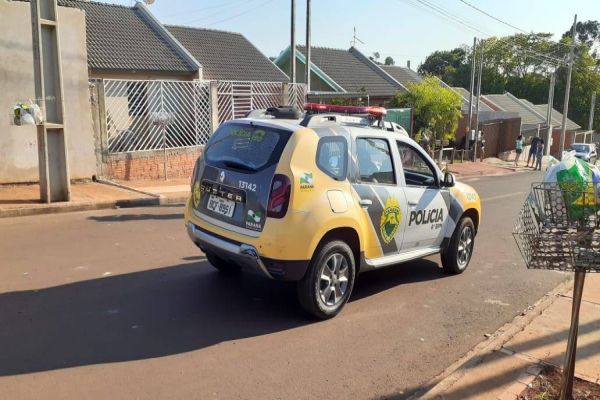 Imagem referente a notícia: Homem é baleado após confusão entre vizinhos no Loteamento Gralha Azul